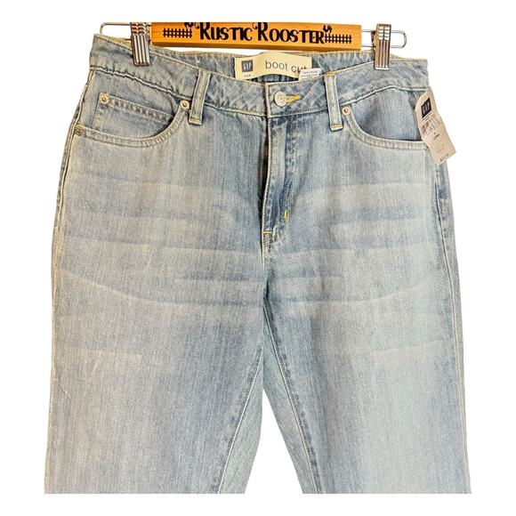 GAP Medium Wash BootCut Just below waist slightly loose Jeans 6 Tall NWT - Picture 6 of 8
